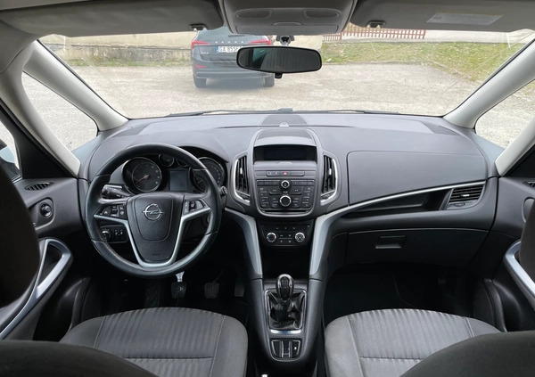 Opel Zafira cena 33900 przebieg: 266560, rok produkcji 2012 z Gdynia małe 137